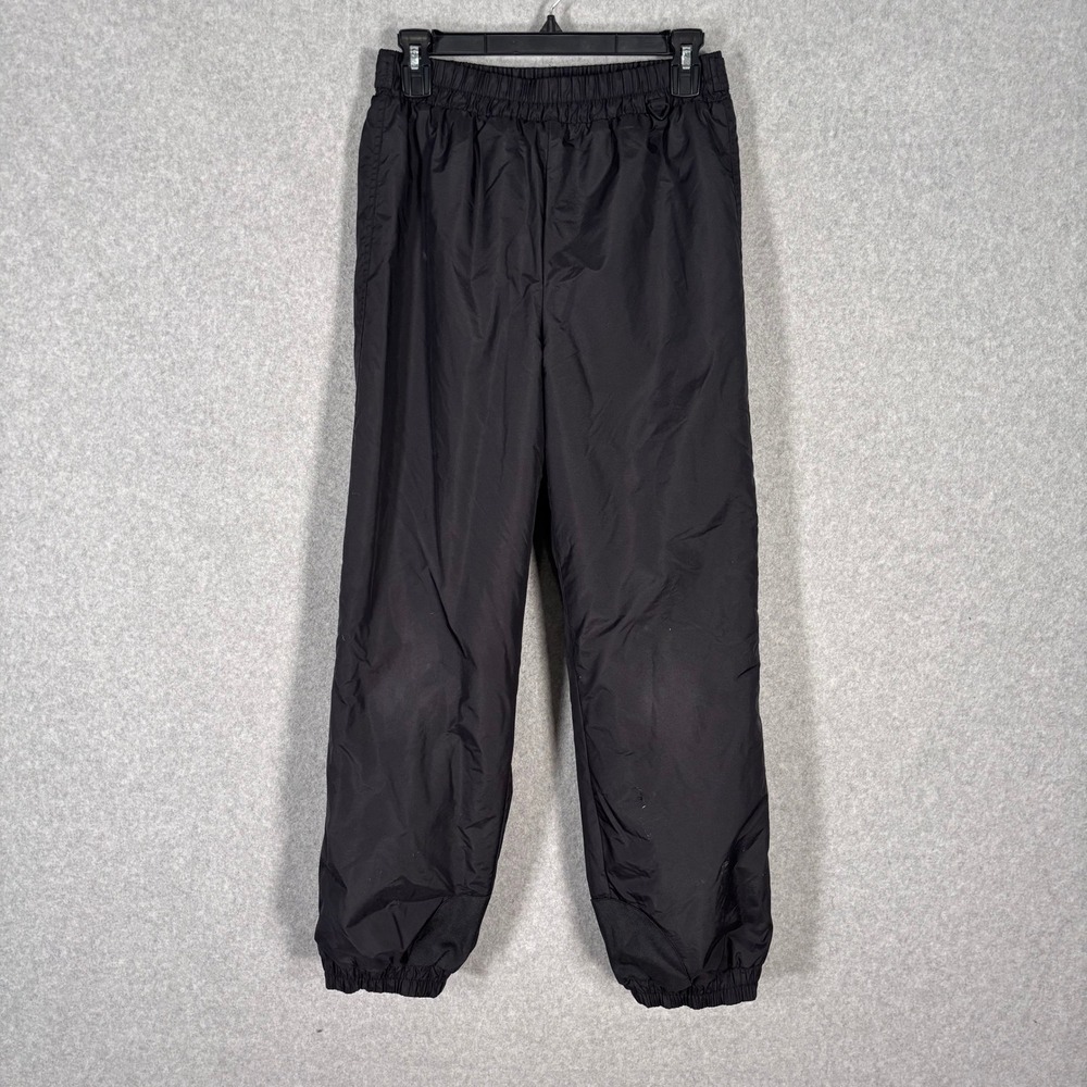 Columbia Snow Ski Pants Girls Kids 14 16 Black Nylon Insulated Waterproof Warm